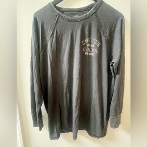 NWT Aerie long sleeve T-shirt, grey, size medium
